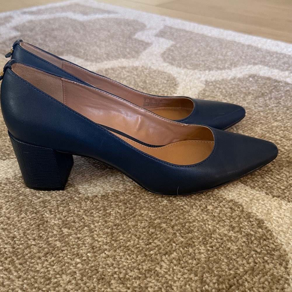 Calvin Klein Navy Blue Women's Heels